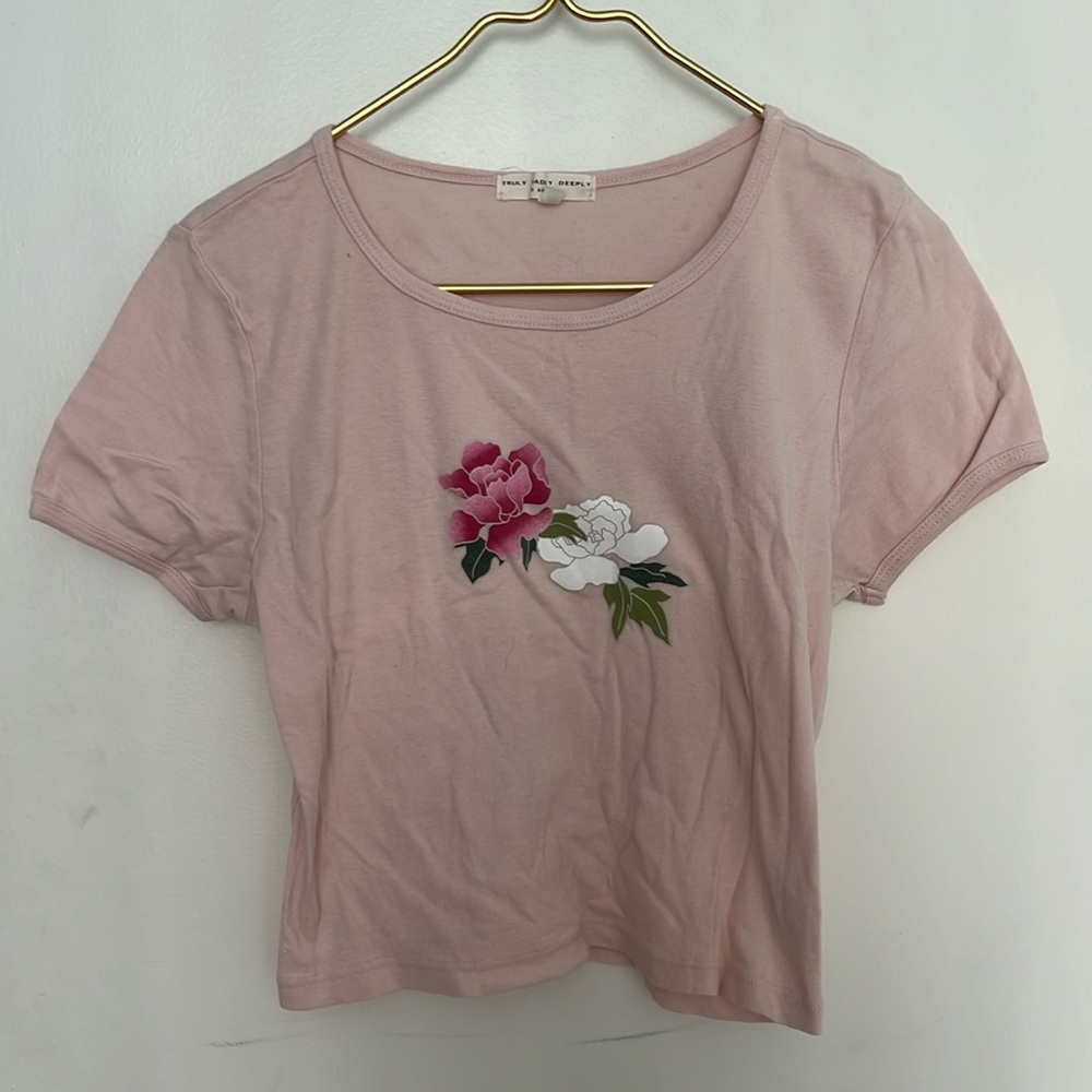 Pink Baby Tee